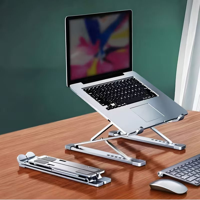 Soporte para Laptop, N8, Ajustable 6 Ángulos – Aluminio Plegable