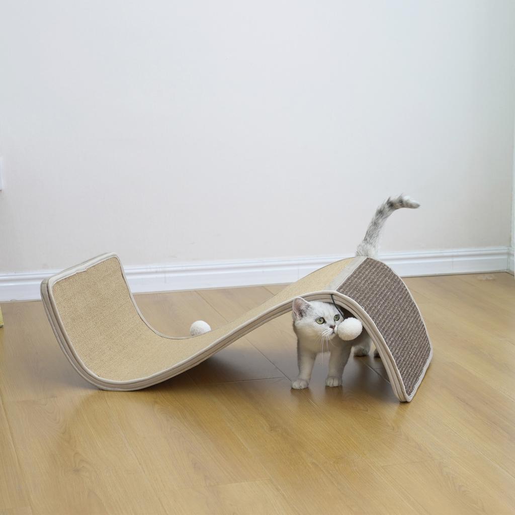 Catry Rascador para Gatos con Juguete Interactivo 80 cm