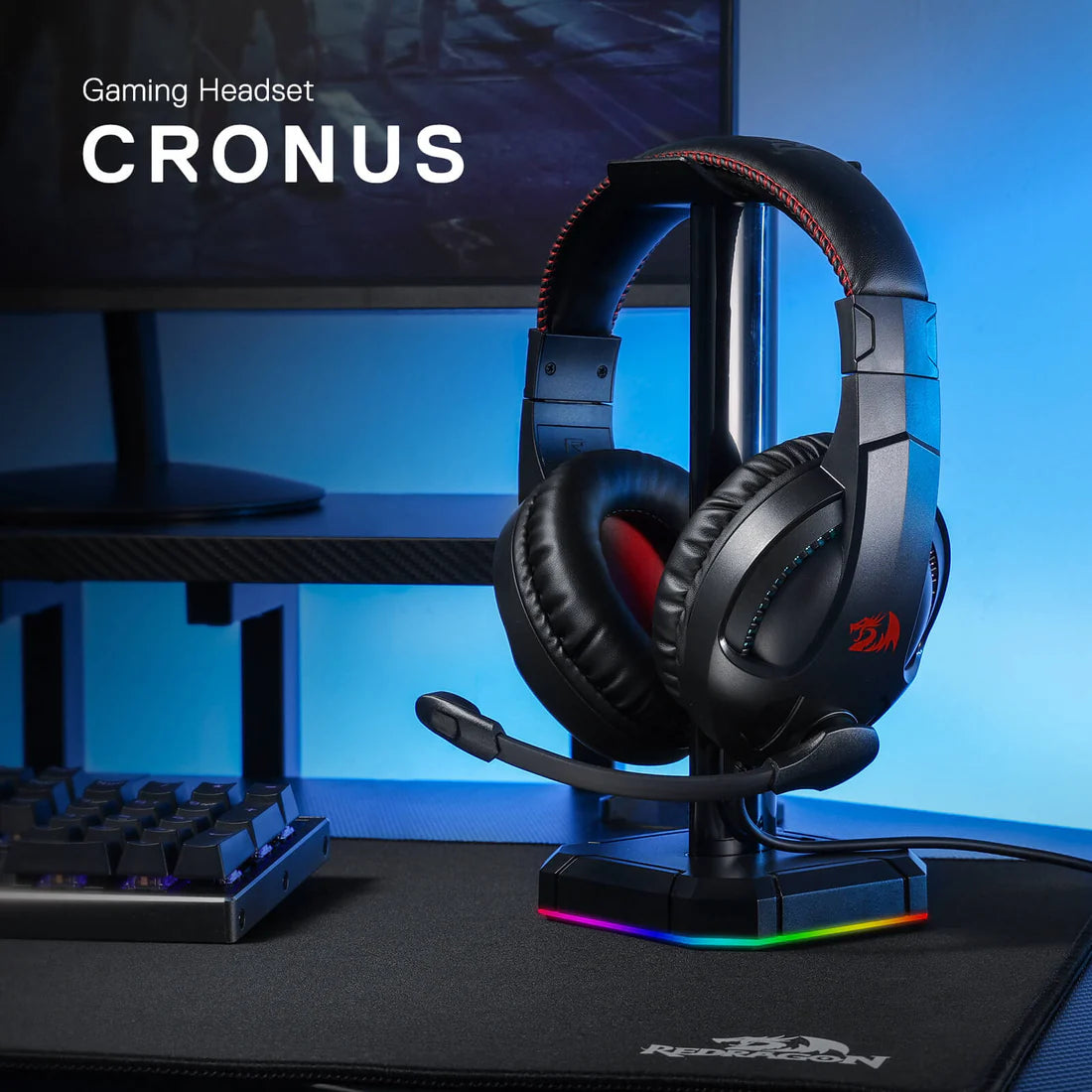 Audífonos Gaming Redragon Cronus H211 RGB con Micrófono