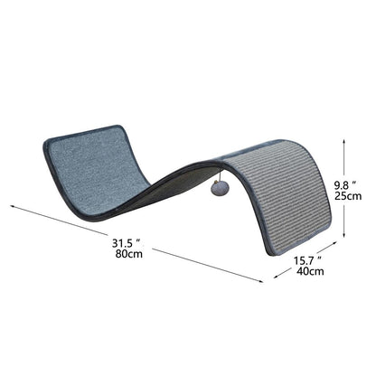 Catry Rascador para Gatos con Juguete Interactivo 80 cm