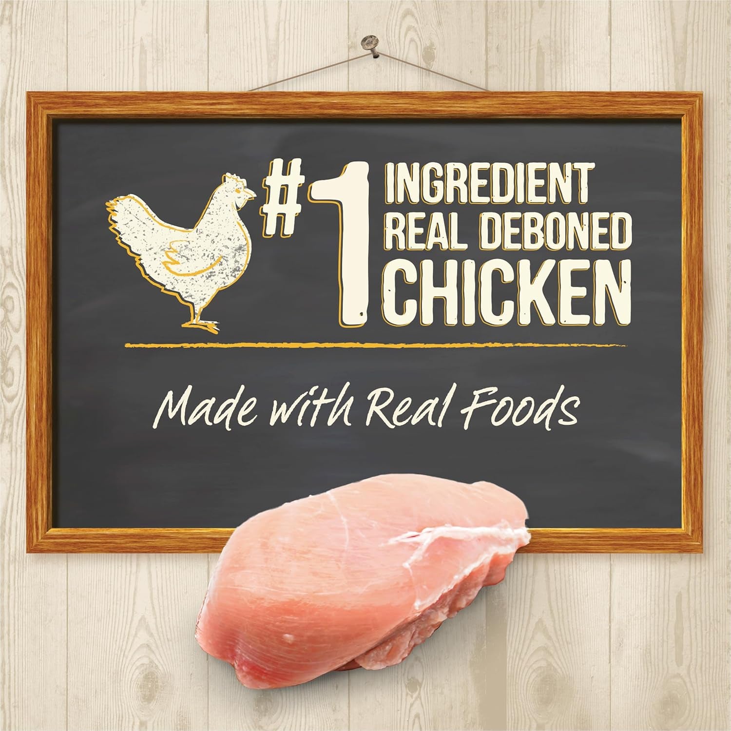 (Pack of 24) 3 Oz. Pouches Merrick Purrfect Bistro Bon Appétits Grain-Free Wet Cat Food Topper – Chicken Morsels in Gravy