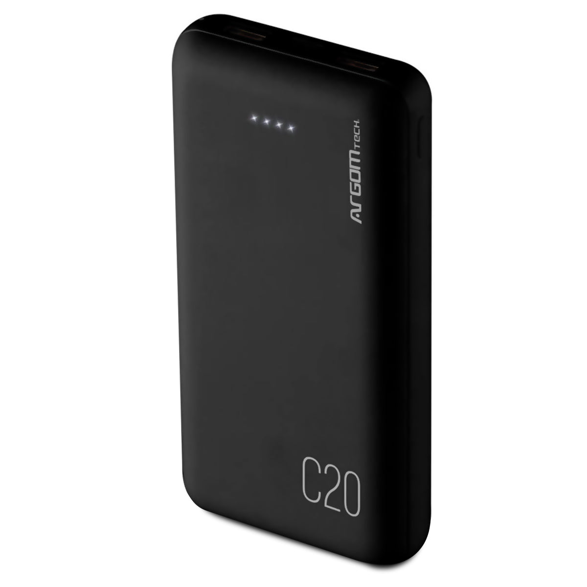 Power Bank 20,000 mAh ARGON – Carga Rápida y Energía Duradera