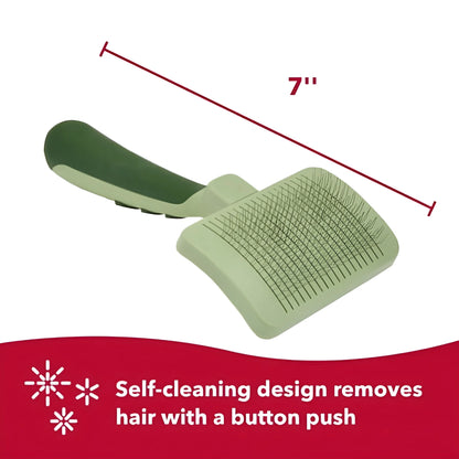 Safari - Cat Self-Cleaning Slicker Brush - Cat Grooming Supplies