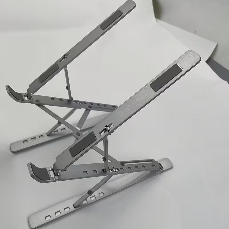 Soporte para Laptop, N8,  Ajustable 6 Ángulos – Aluminio Plegable