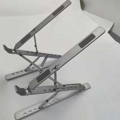 Soporte para Laptop, N8,  Ajustable 6 Ángulos – Aluminio Plegable