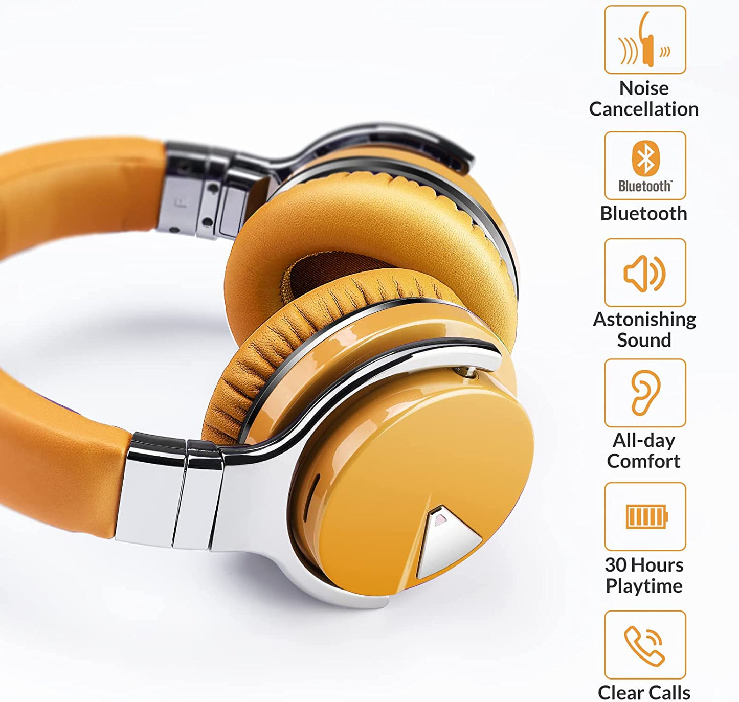 Million Sold 10 Years Classic E7 Active Noise Cancelling Headphones – Headphones On, World Off