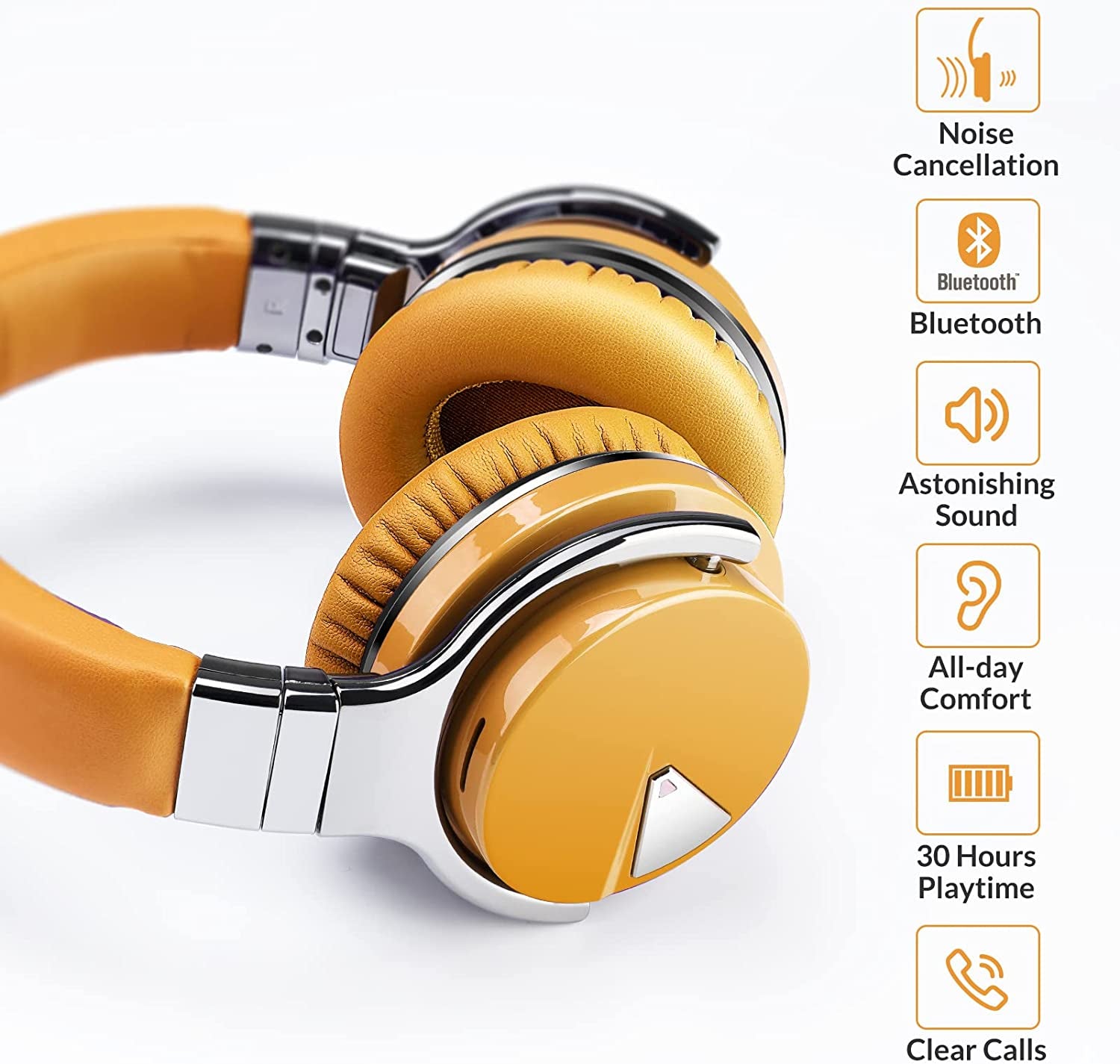 Million Sold 10 Years Classic E7 Active Noise Cancelling Headphones – Headphones On, World Off