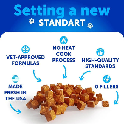 Natural Flea & Tick Prevention Chews for Cats – All-Natural, GMO-Free, Vitamin-Enriched