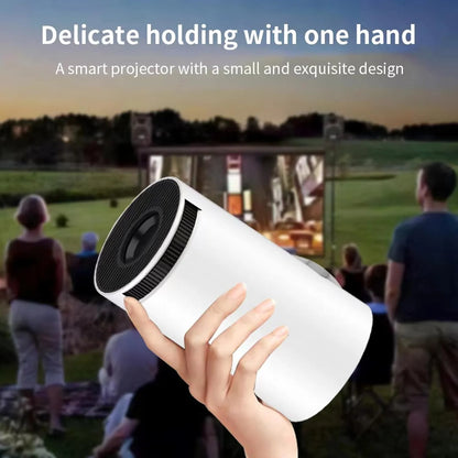 Dracolight Mini Smart Projector 4K Supported with WiFi 6 & Android 11 – 8000 Lumens Home Theater Projector