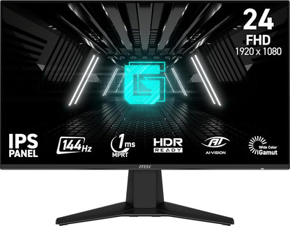 Monitor Gaming MSI G242L E14 24” FHD IPS 144Hz 1ms Adaptive-Synch