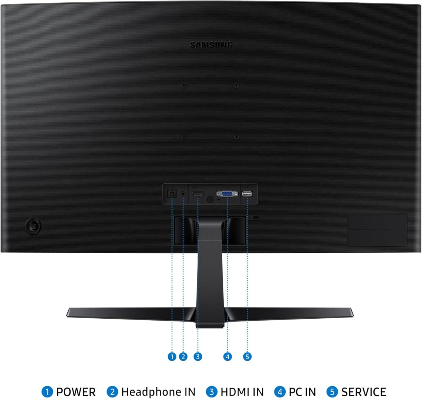 Monitor Curvo Samsung Essential S3 27” FHD 100Hz 1800R Eye Saver HDMI