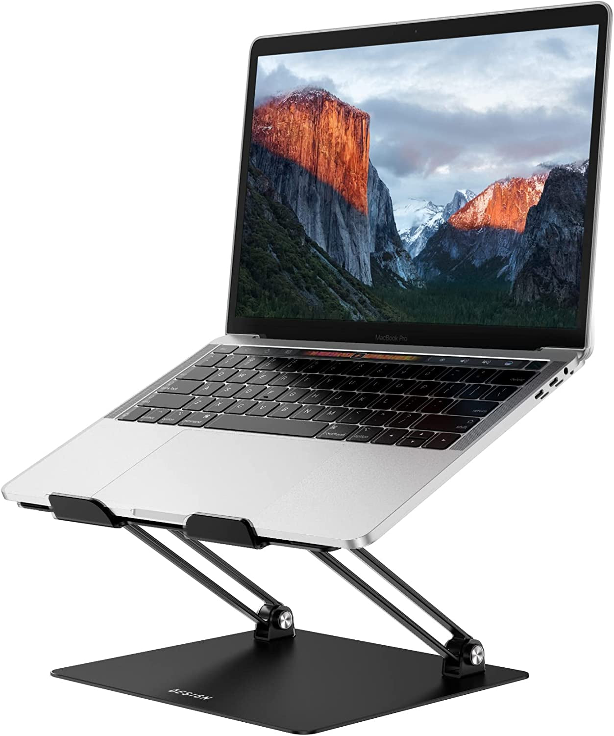 Besign LS10 Adjustable Laptop Stand – Ergonomic, Stable & Portable