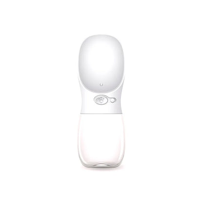 Portable Dog Water Bottle – Outdoor Travel Pet Water Dispenser with Bowl, Leak-Proof Design, Food-Grade Plastic, 350ml/550ml