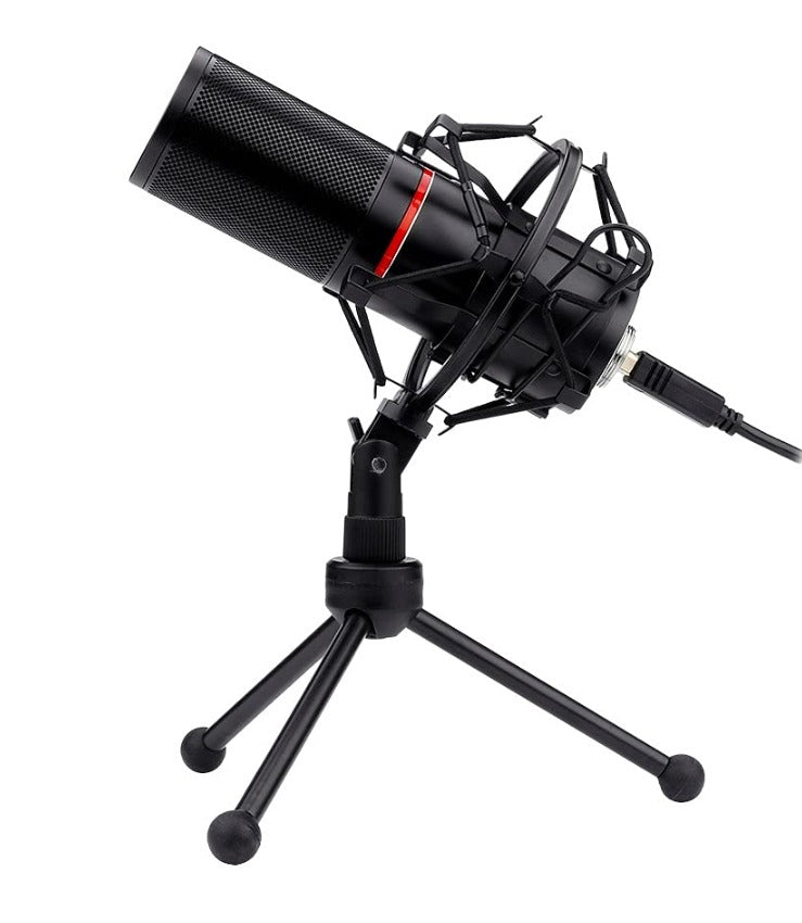Micrófono Redragon Blazar GM300 USB – Streaming Profesional con Trípode