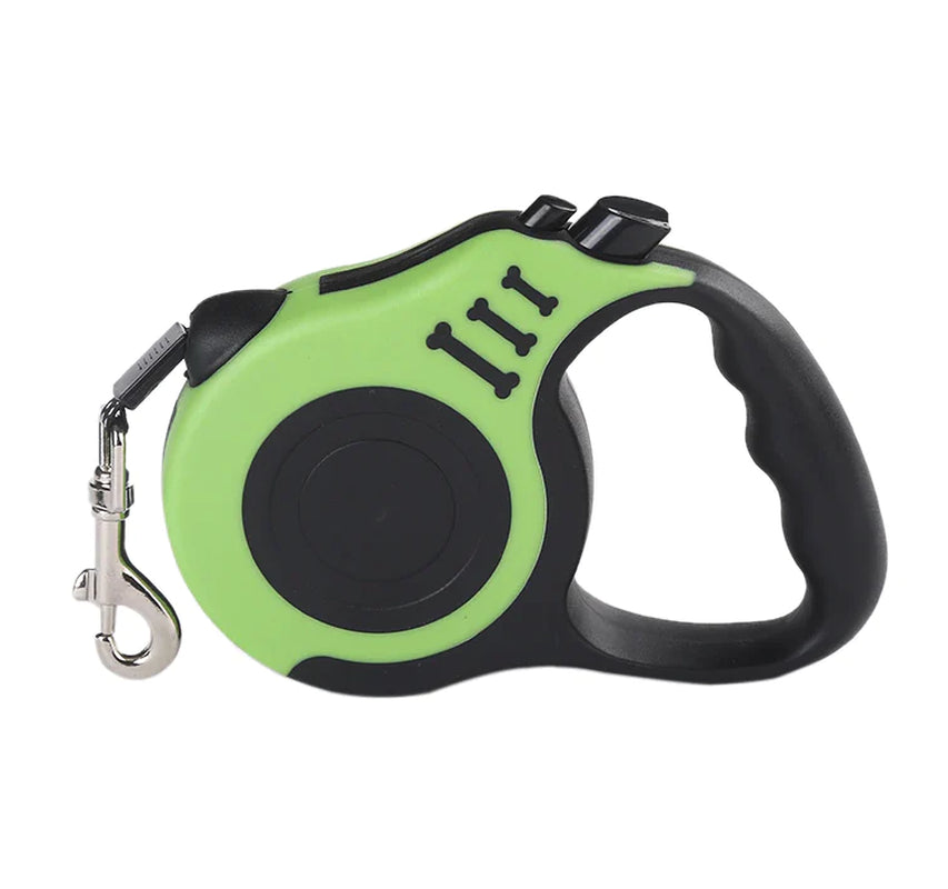 16.5FT Automatic Retractable Dog Leash Pet Collar Automatic Walking Lead Free 