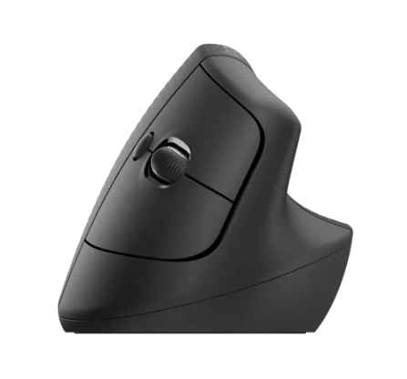Logitech Lift Vertical Ergonómico – Mouse Inalámbrico 4000 DPI Negro
