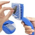 Cepillo Slicker para Perros y Gatos – Cerdas Suaves para Grooming y Desenredo