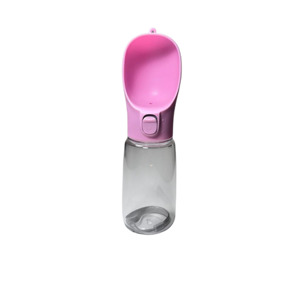 Botella de Agua Portátil para Perros con Sistema Antifugas