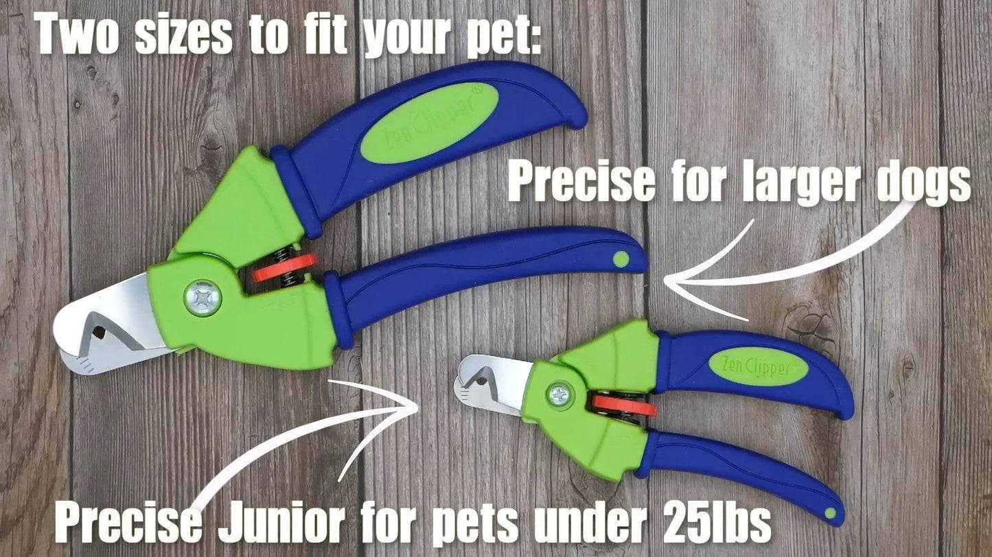 Zen Clipper Precise Junior – Safe, Adjustable Nail Clipper for All Sizes of Pets.