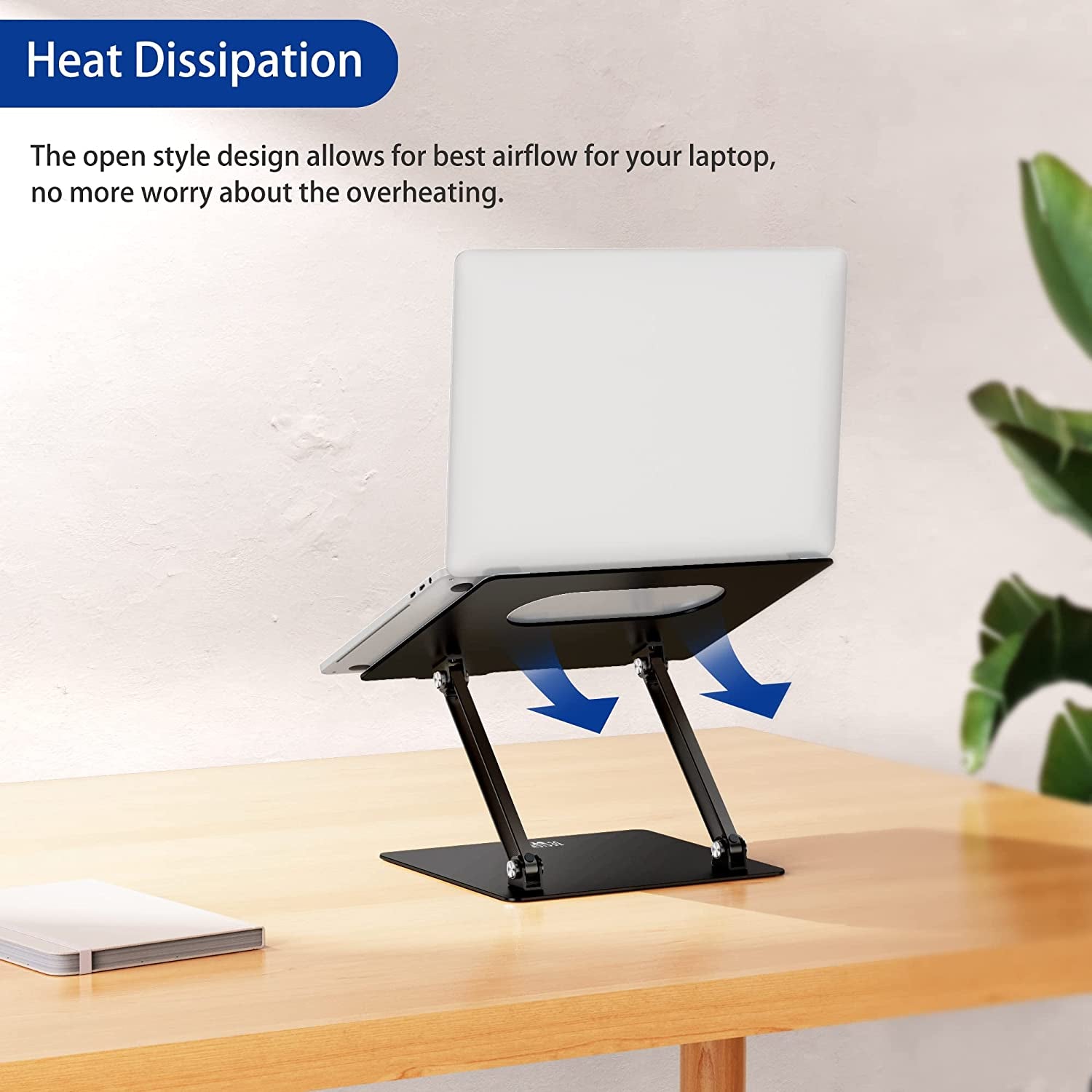 Besign LS10 Adjustable Laptop Stand – Ergonomic, Stable & Portable