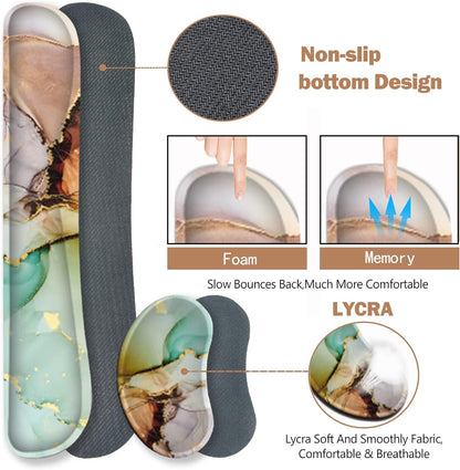 ArtSo 4-in-1 Ergonomic Mouse Pad Set – Comfort, Style & Wrist Support