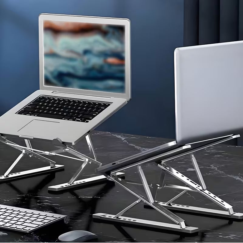 Soporte para Laptop, N8,  Ajustable 6 Ángulos – Aluminio Plegable