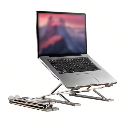 Soporte para Laptop, N8,  Ajustable 6 Ángulos – Aluminio Plegable