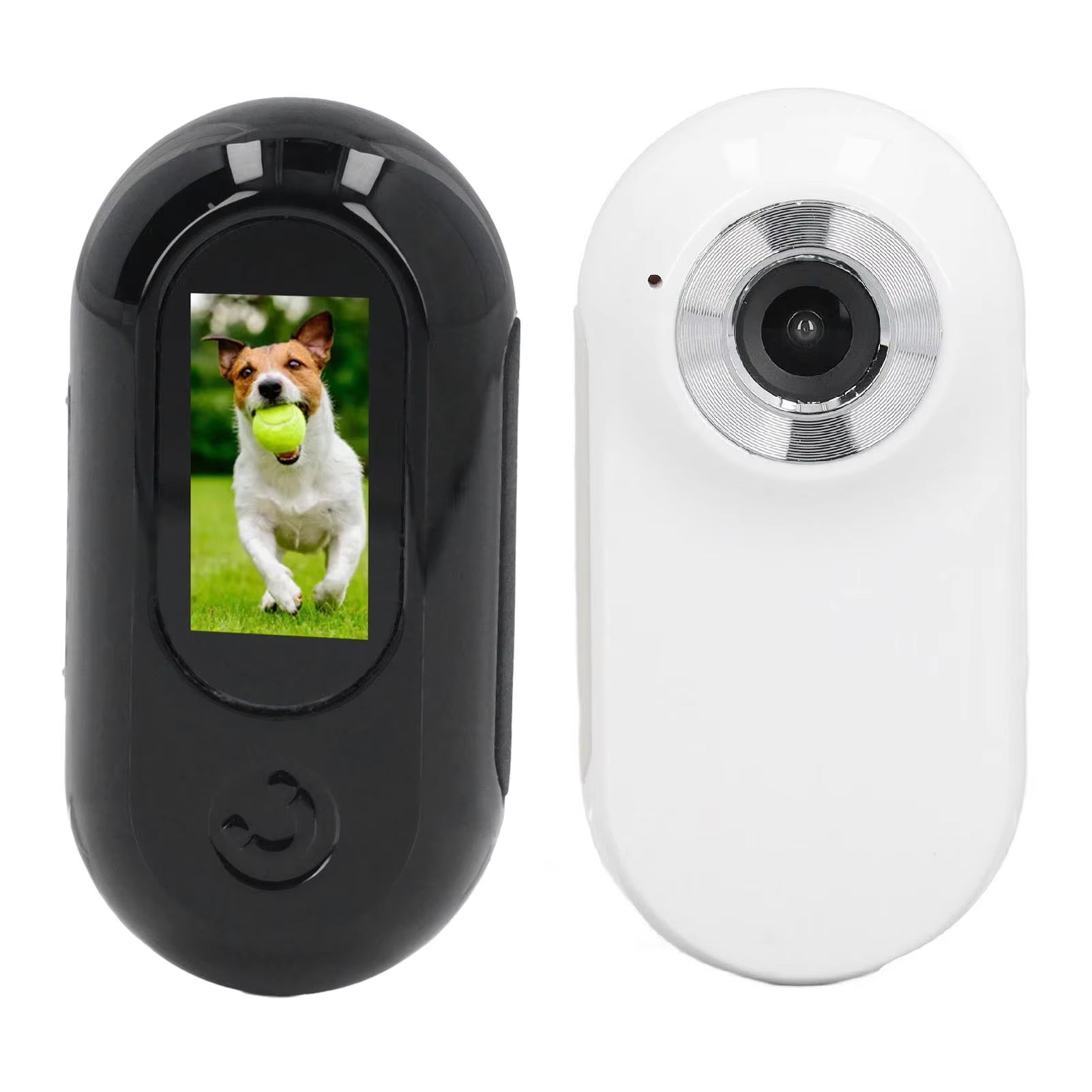 Pet Collar Camera with 120° Wide-Angle Lens – HD Video & Photo Recording, OTG Phone Connection, Adjustable Collar & Magnetic Clip