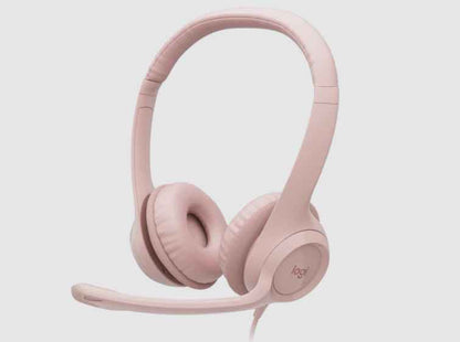 Audífonos Logitech H390 USB-C con Micrófono – Sonido Claro y Conectividad USB