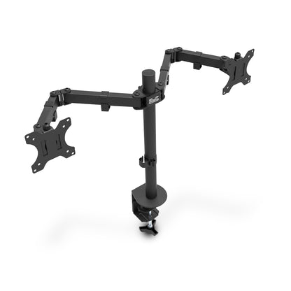 Soporte de Doble Monitor Klip Xtreme – Ajustable 13″ a 32″ | KPM-310 Optimiza tu Espacio